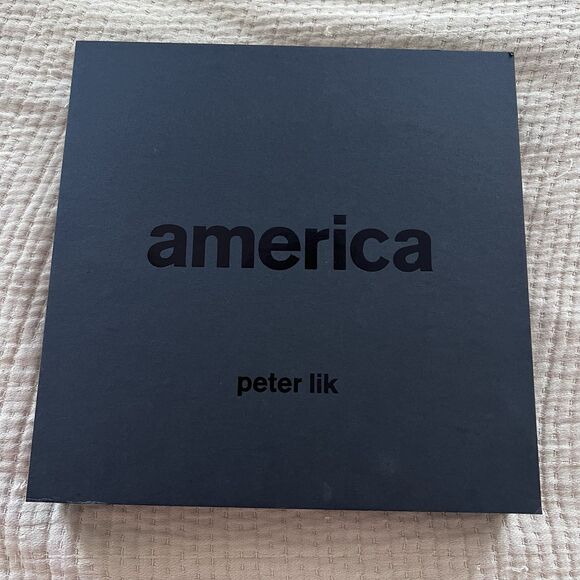 Peter Lik America Photo Book Signed Copy Photography Coffee Table Rare Like New - Picture 1 of 16